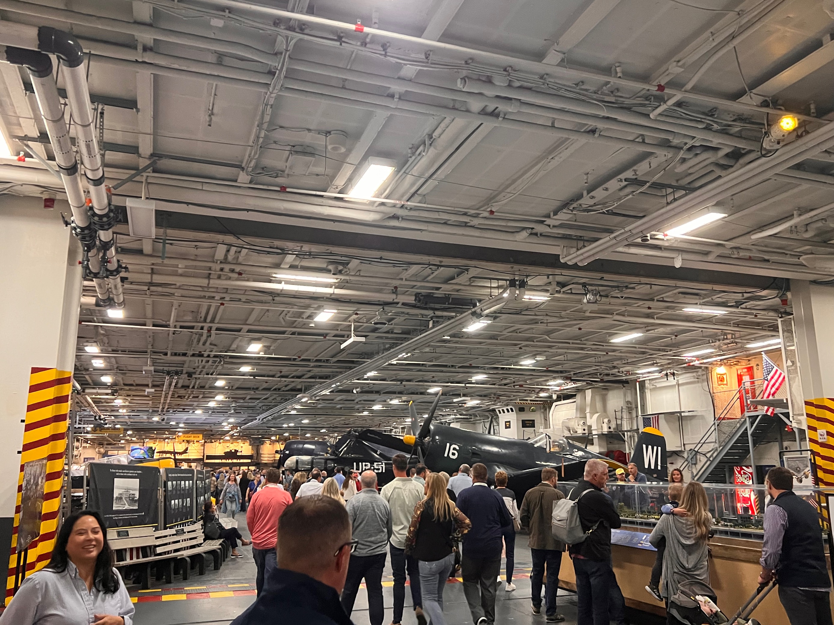 NECA 2024 San Diego Closing Reception - Partygoers learned about the historic Battle of Midway.