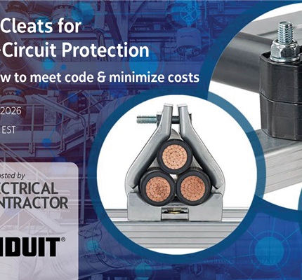 Webinar: Cable Cleats for Short-Circuit Protection - Learn how to meet code & minimize costs