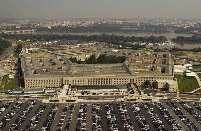 Aerial view of the Pentagon. Image by 12019 from Pixabay