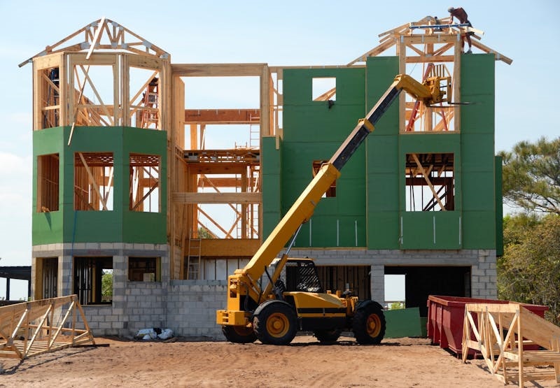 Disaster-struck areas may be competing for construction materials, hampering rebuilding efforts for homes and businesses
