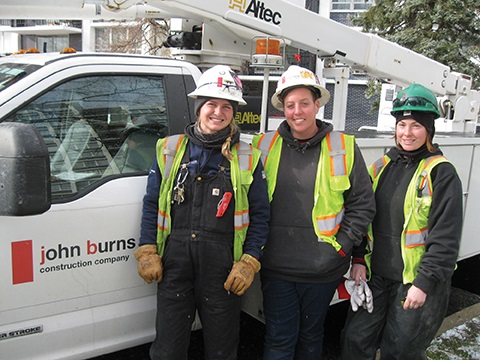 Changing With the Times: Female line crews represent one company’s commitment to diversity