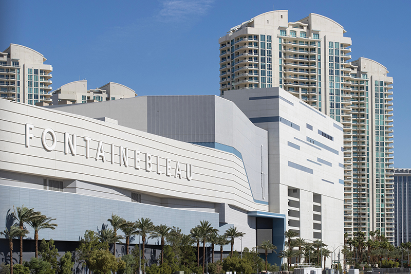 Las Vegas’ tallest luxury casino hotel, Fontainebleau, features the latest in hotel technology to provide luxury and security.