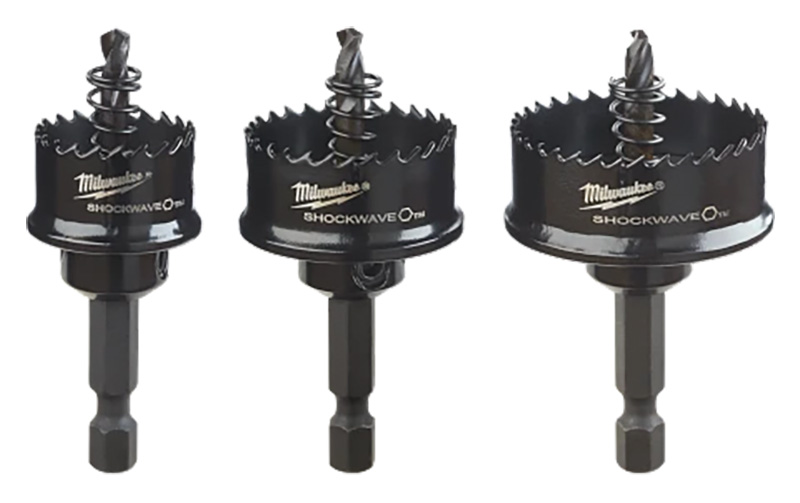 Milwaukee Tool Shockwave Impact hole saw kit