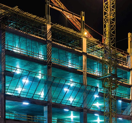 A Temporary Lighting Moment: Developments in illuminating the work site