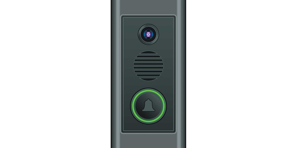 A smart doorbell. Image by Shutterstock / Tikofffi.