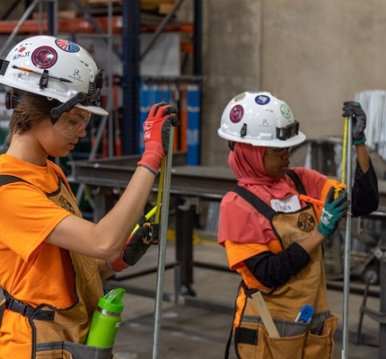 Camp for Middle Schoolers Provides Hands-on Construction Opportunity