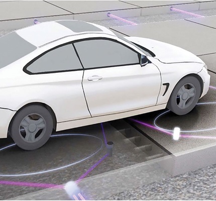 vehicle on pavement