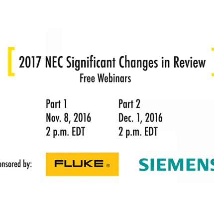 Watch: 2017 NEC Significant Changes in Review, Parts 1 and 2