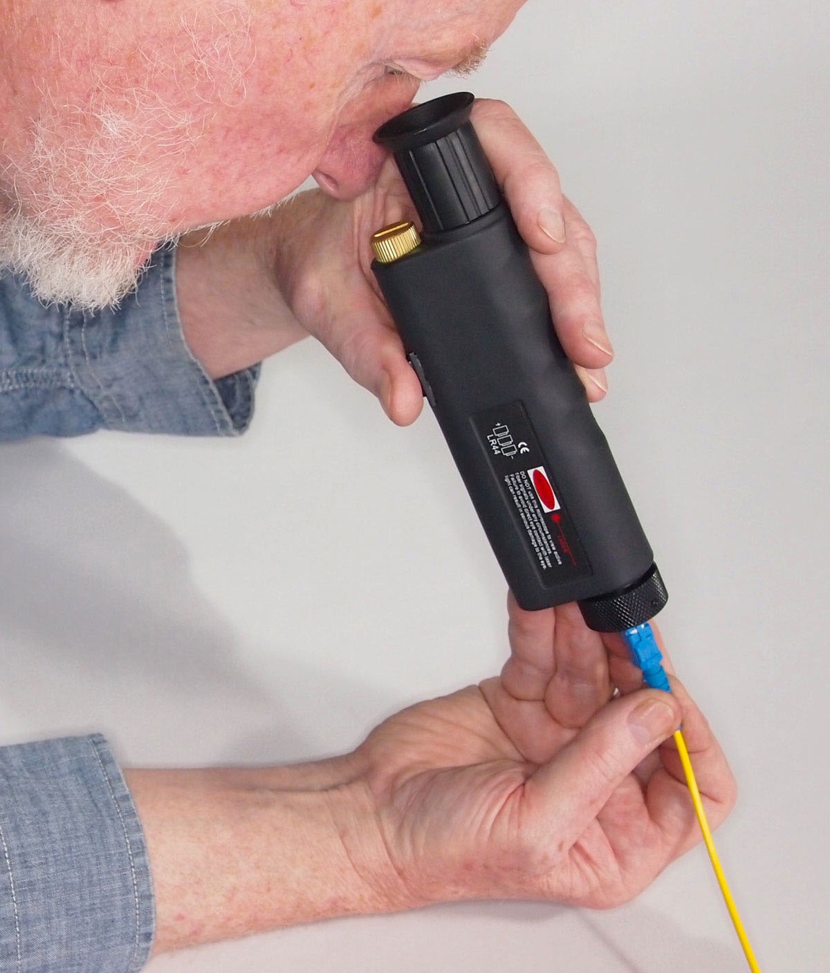 The Westover (now VIAVI) microscope was used to inspect fiber optic connectors in the late 1990s
