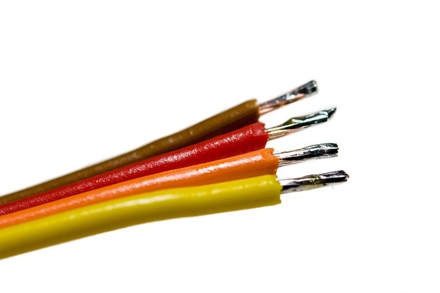 Colors are used to identify the different functions of electrical wiring, such as the grounding circuit or branch circuit