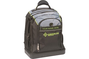 Greenlee Textron Inc.'s Next Generation Professional Tool and Tech Backpack