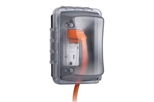 Taymac's Weatherproof, Clear Receptacle Cover