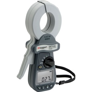 Megger's DET24C Clamp-On Ground Resistance Tester