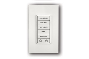 Powerline Control Systems' Seven-Button Keypad Control
