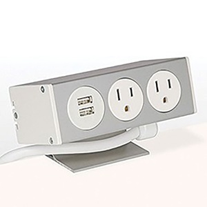Mockett's PCS80B Edge-Mount Power Grommet