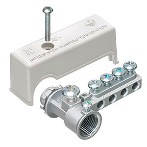 Arlington Industries’ GB5T Zinc Grounding Bridge