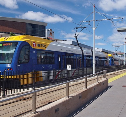 Top of the Line: Gunnar Electric Inc. works on Minnesota’s Green Line light rail extension project