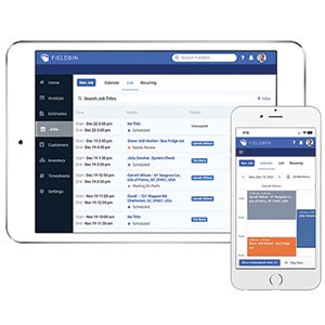 FieldBin’s Scheduling Software