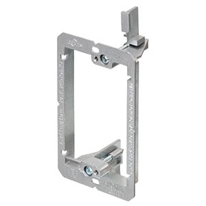 Arlington Industries' Low-Voltage, Single-Gang Mounting Bracket