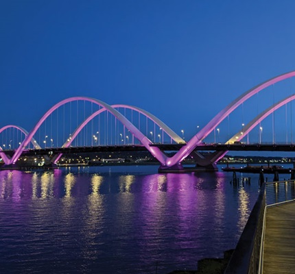 Infrastructure that Builds New Connections: Aldridge Electric used prefabrication for its work on the new Frederick Douglass Memorial Bridge