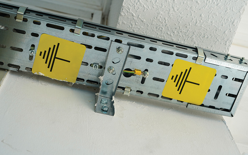 Panelboard on Stairs, Wireway Clearance and More Electrical