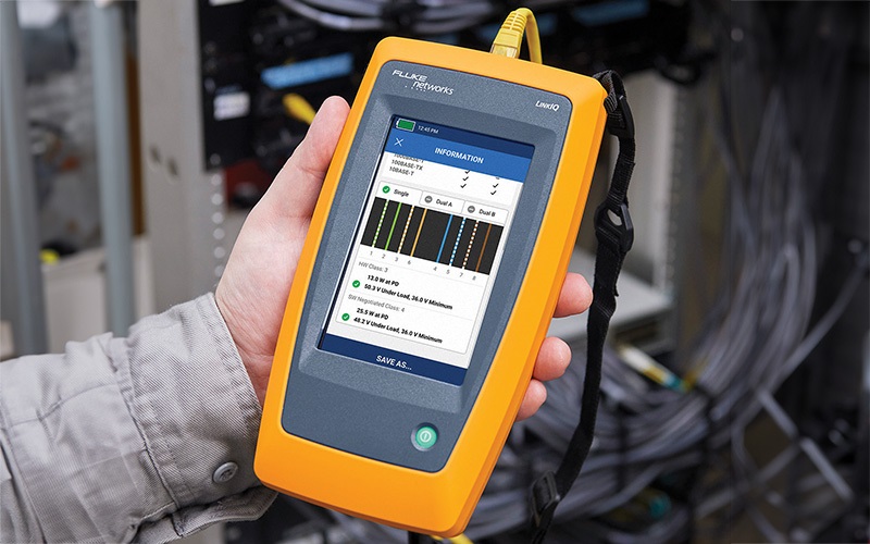 Fluke LinkIQ tester, www.flukenetworks.com
