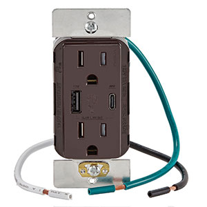 Leviton’s Wall Outlet Charger
