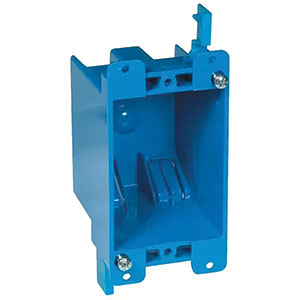 Carlon’s 1-gang Old Work Electrical Outlet Box