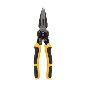 DeWalt’s DWHT70277 compound action long-nose pliers