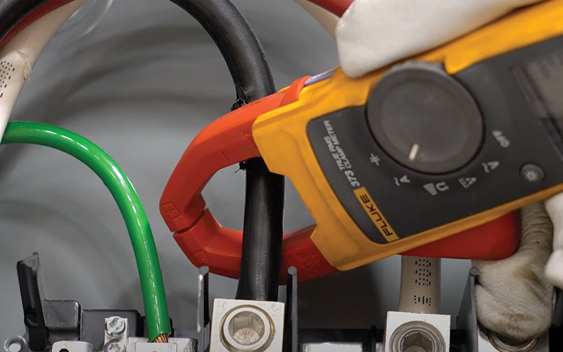 clamp-on ammeter
