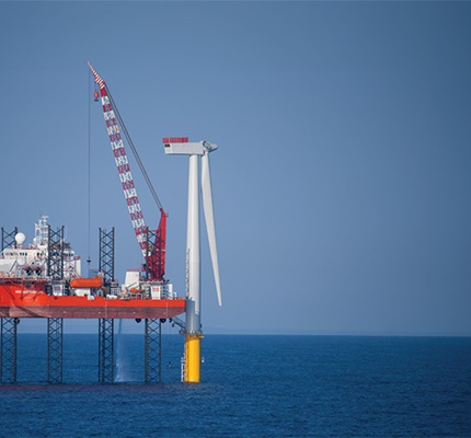 Tide Is Rising for Offshore Wind: New ships, technology mean more projects for contractors