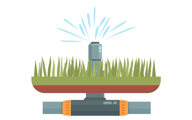 Sprinkler system grounding and bonding