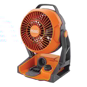 Ridgid’s Job Site Fan