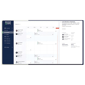 BuildOps’ scheduling and dispatching software platform