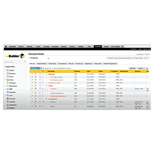 Trimble’s e-Builder software with infrastructure risk assessment
