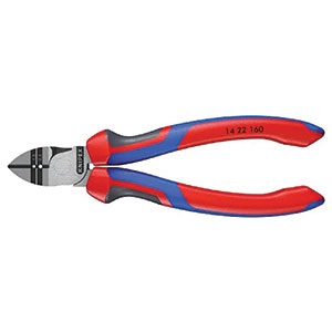 Knipex’s 14 22 160 6¼-in. diagonal cutting pliers