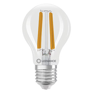 LEDvance’s LED classic A 40 filament lamp
