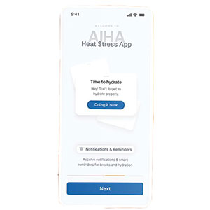 AIHA Heat Stress App