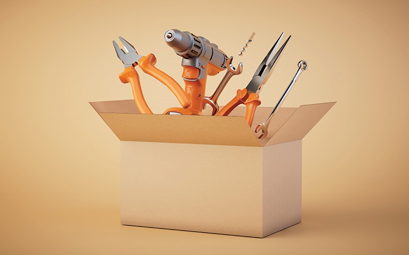 The Right Tools, Right on Time: Having necessary tools close by makes better use of electricians’ time
