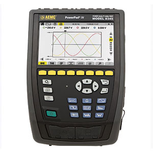 AEMC’s Power Quality Analyzer