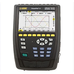 AEMC’s Power Quality Analyzer