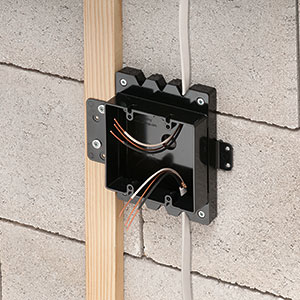 Arlington Industries’ Furred Wall Box Kit