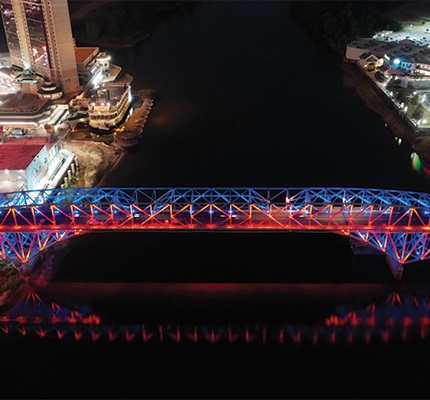Light A Bridge Over Shreveport Waters