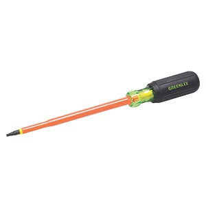 Greenlee’s Insulated, Square-tipped Screwdriver