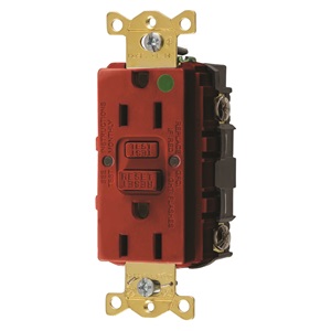 Hubbell Wiring Device-Kellems’ GFRST82R GFCI Receptacle