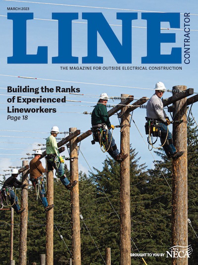 Line Contractor March 2023 cover