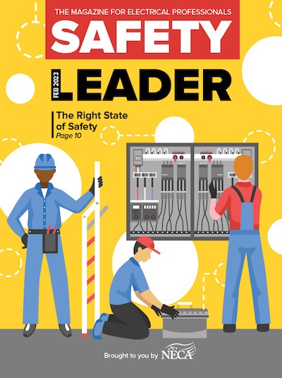 Safety Leader February 2023 cover. Cover image: Getty Images / Macrovector