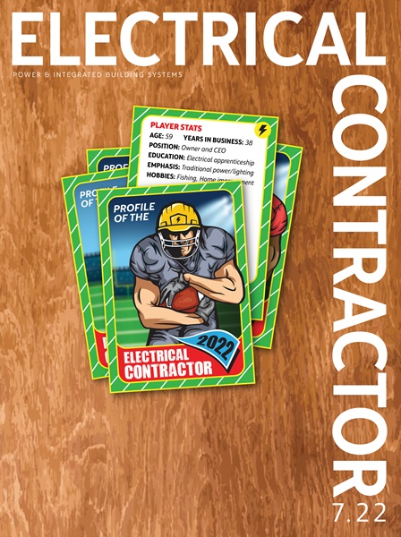Electrical Contractor July 2022 cover