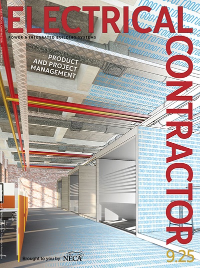 Electrical Contractor magazine, September 2025: Product and Project Management