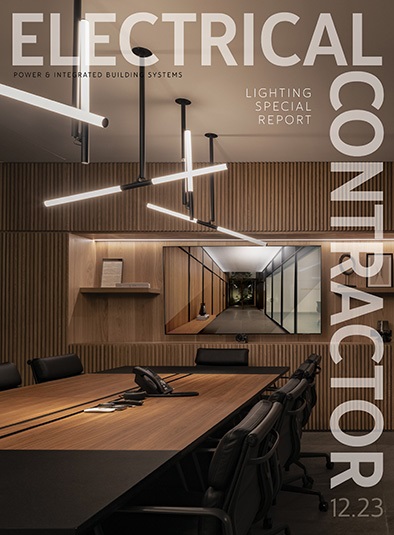 Electrical Contractor December 2023 cover